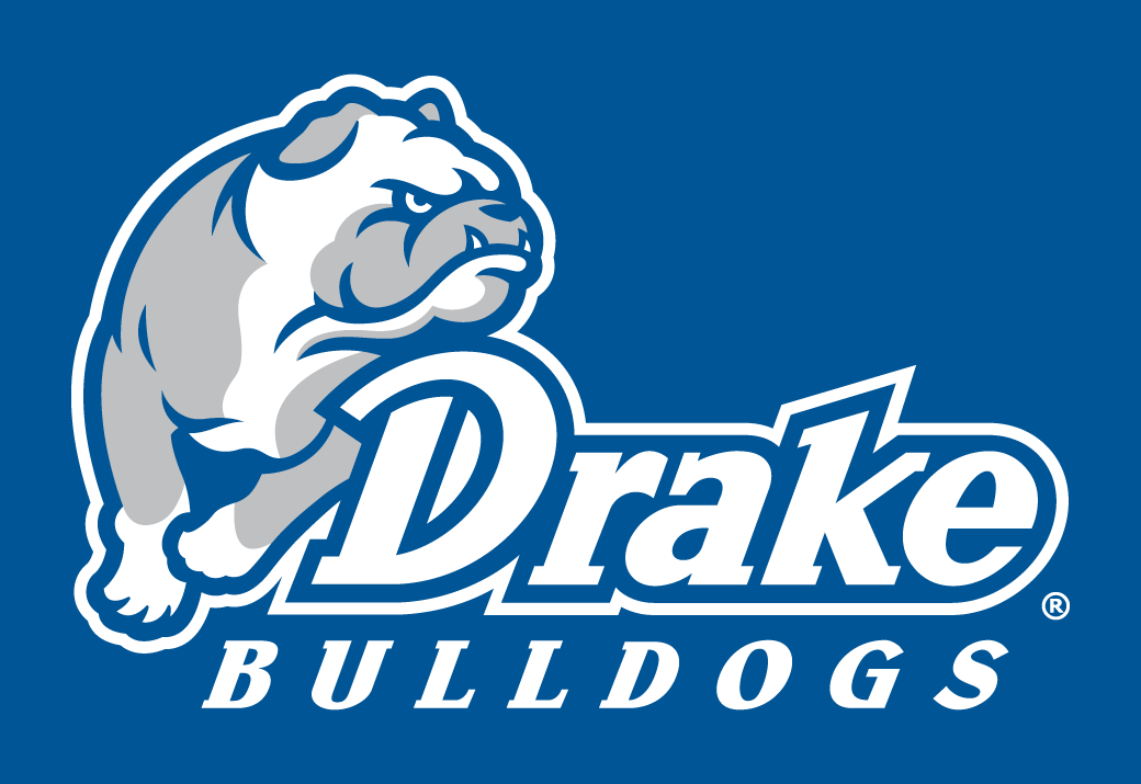 Drake Bulldogs 2015-Pres Alternate Logo 02 vinyl decal